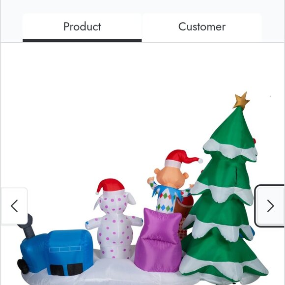 Island Of Misfit Toys Christmas Inflatable - Picture 3 of 6